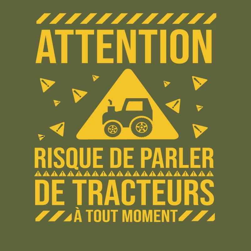 Gift Man Tractor Attention Risk To Talk
