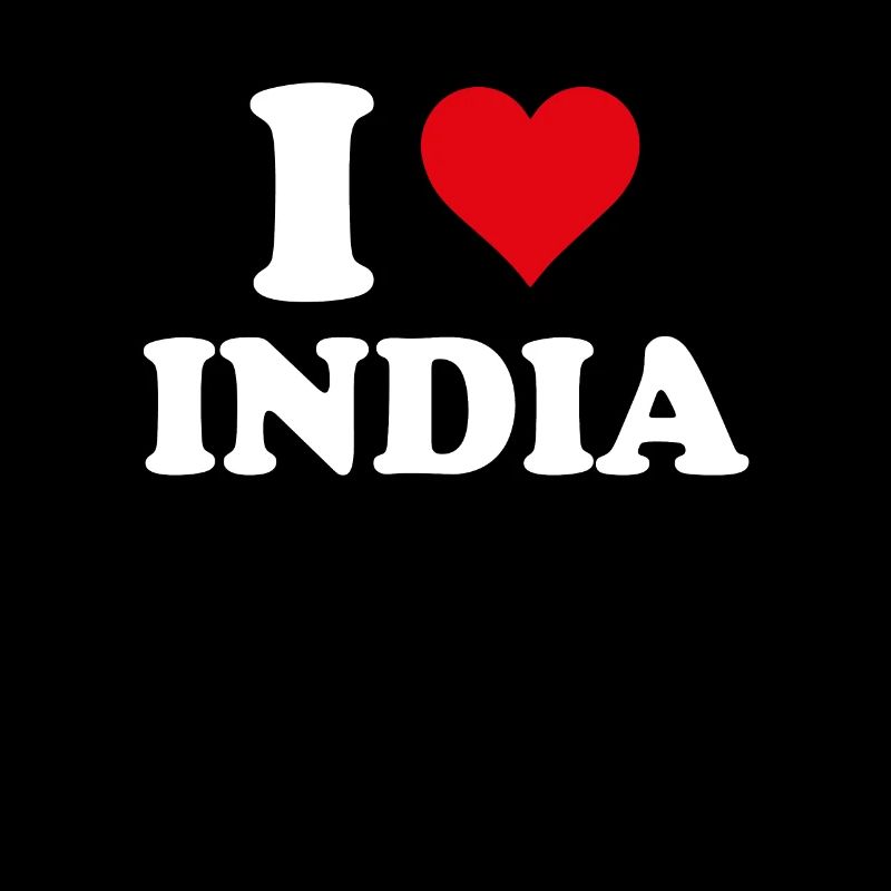 Ich liebe Indien Herz Indisch Indisch Geschenk