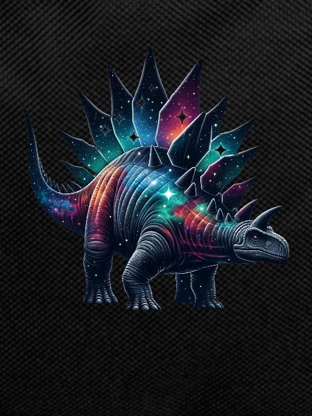 Galactic Stegosaurus: Dinosaur Stars Constellation