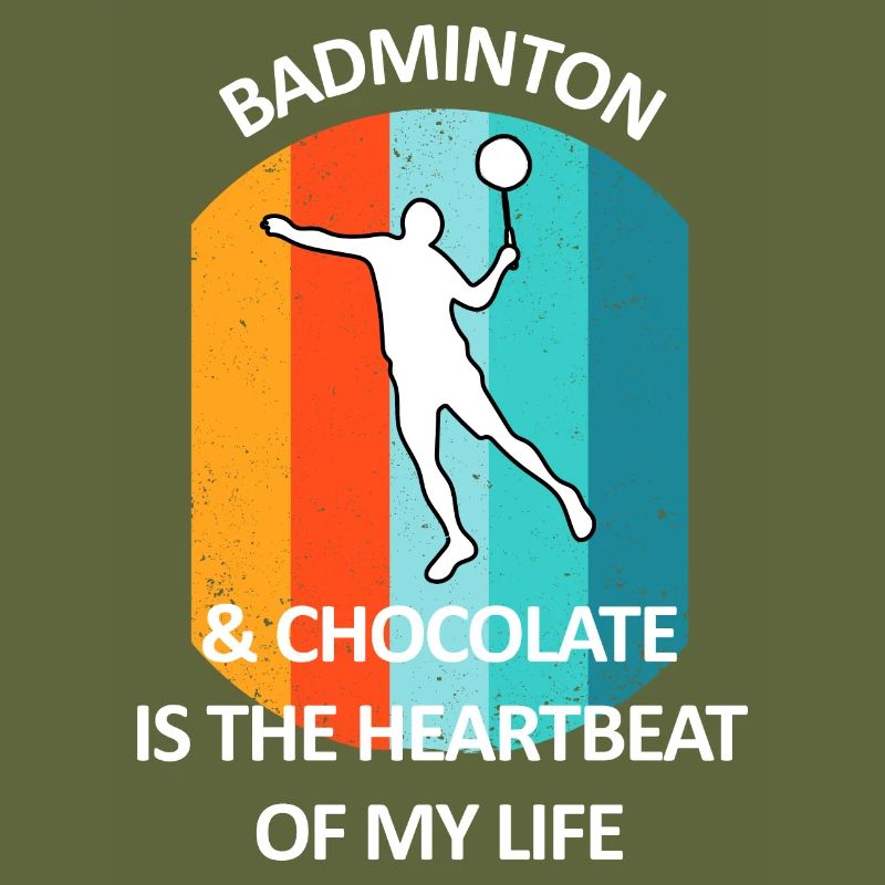 Badminton Badminton Badminton Player Chocolate