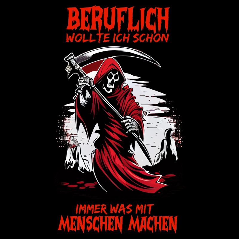 Sensenmann Schwarzer Humor Sarkasmus Menschen