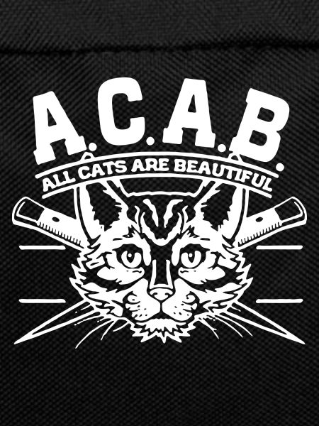 A.C.A.B. All Cats Are Beautiful