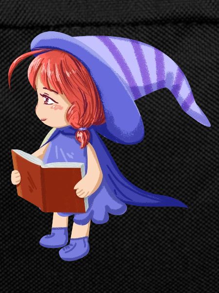 fille magicien