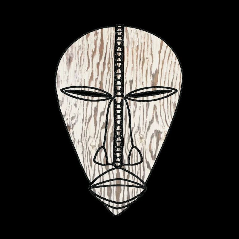 African mask