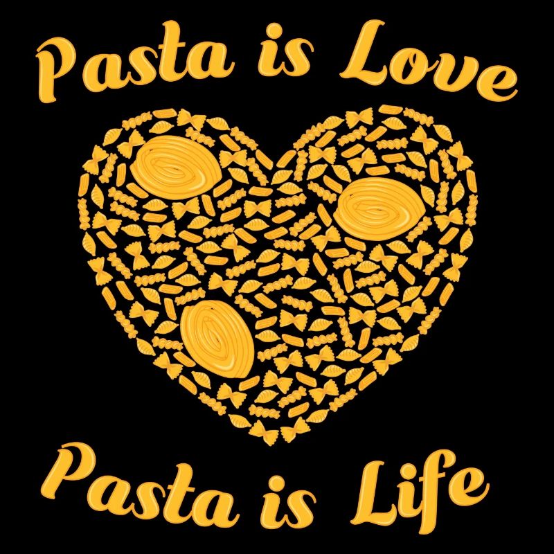 Les pâtes, c’est l’amour Les pâtes, c’est la vie