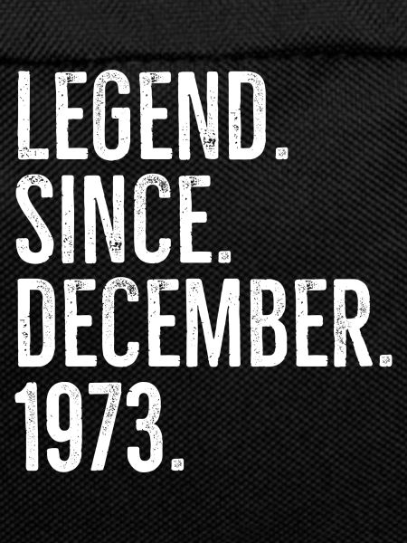 Legende seit Dezember 1973