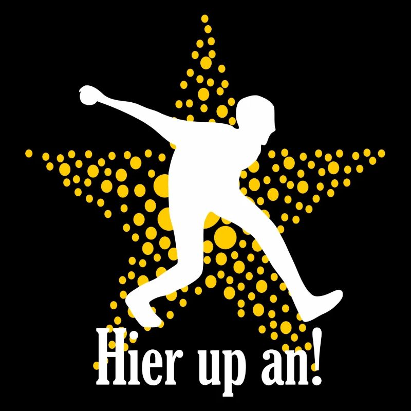 Boßelspruch Plattdeutsch Hier up an - Geschenk