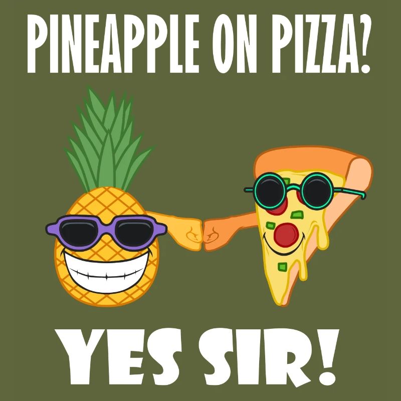 Pizza à l'ananas Buddy Ironic Pals Hawaii Pizza