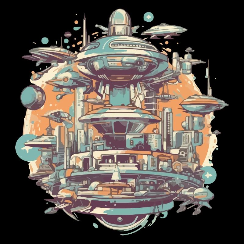Futuristic city