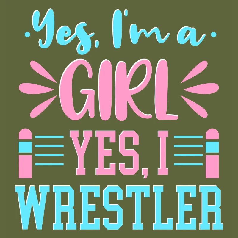 Ja, ich bin ein Mädchen Ja, ich ringe