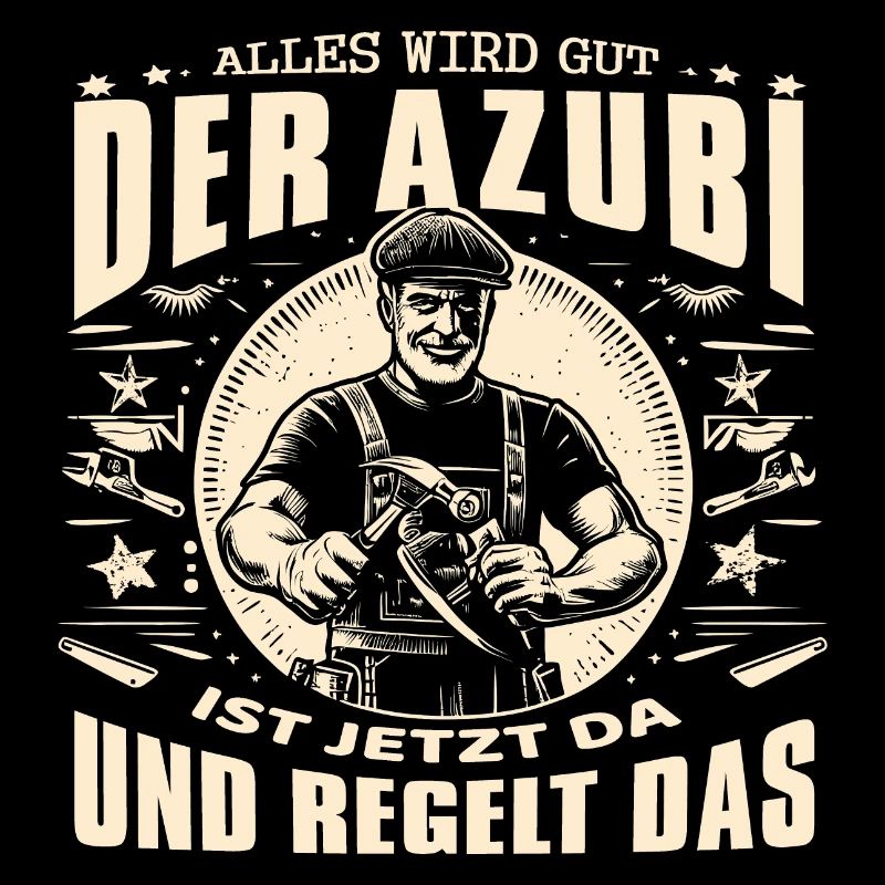Lustiges Lehrling Geschenk Azubi Geburtstag