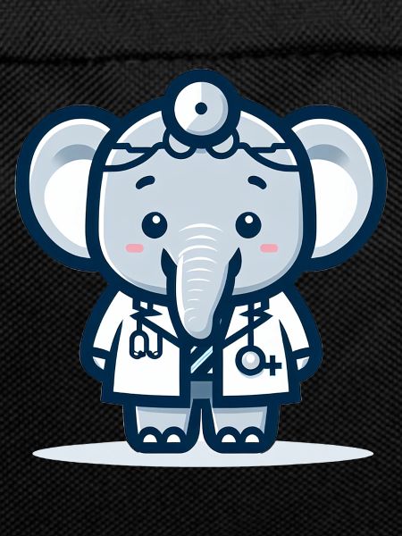 Cute Elephant Doctor