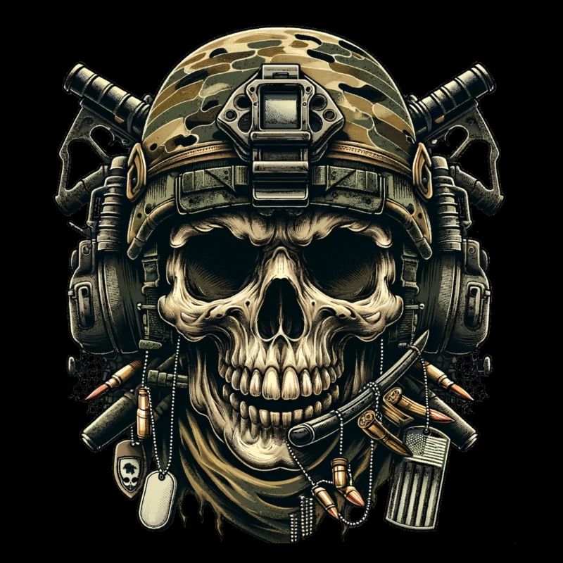Battle-Hardened: Combat Skull