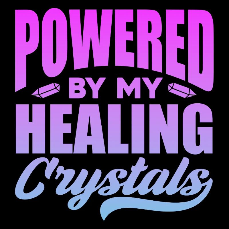 Powered by my healing crystals