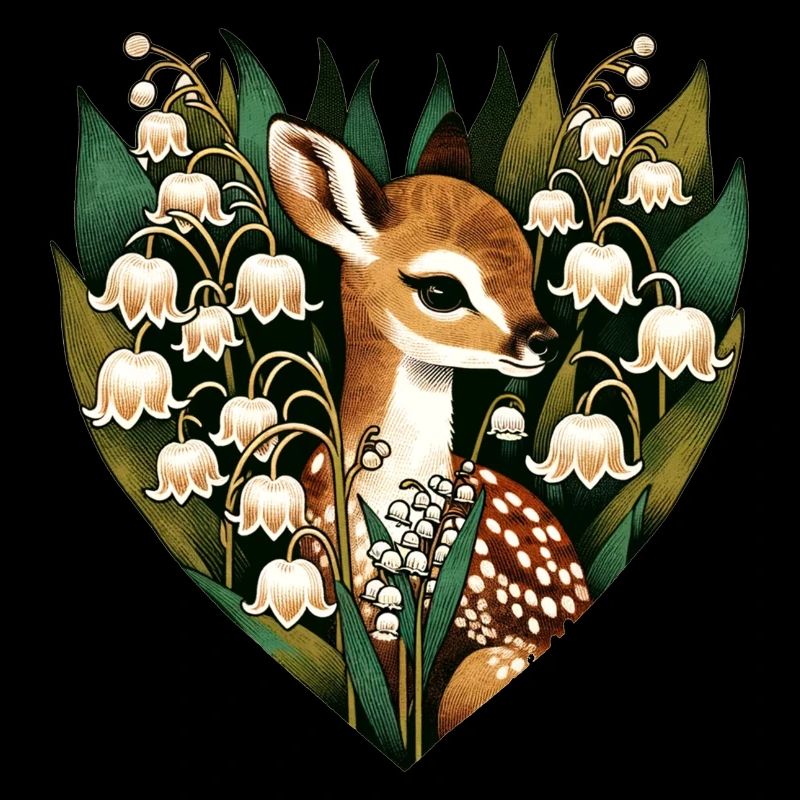 Maiglöckchen-Rehkitz