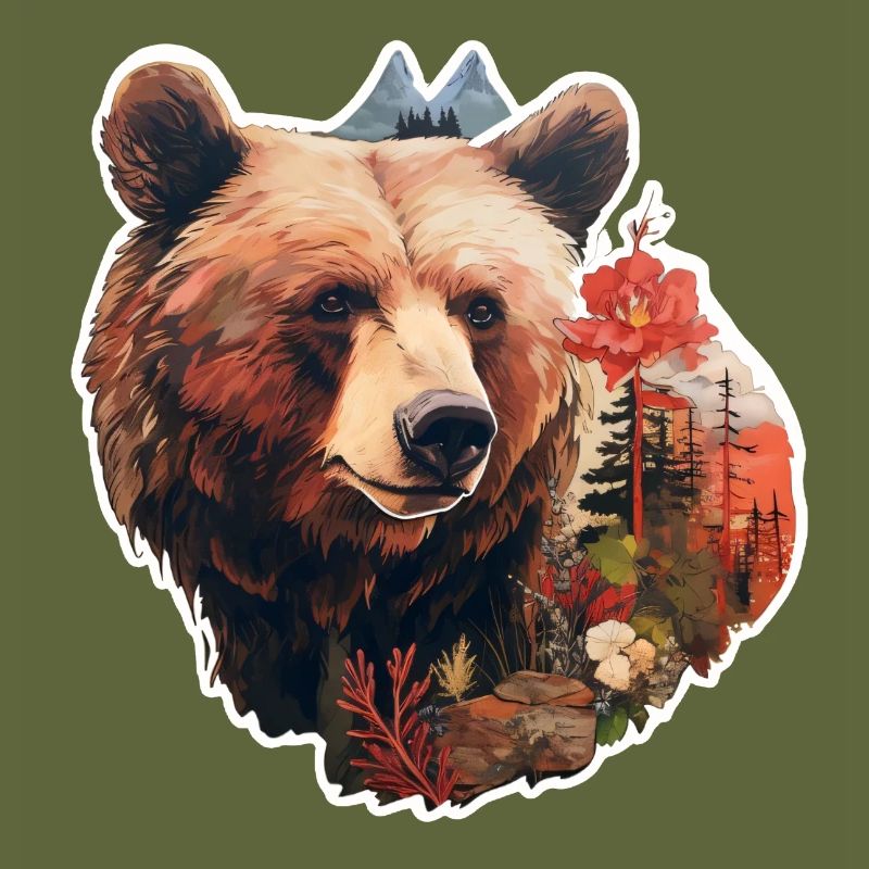 Ours à l’état sauvage
