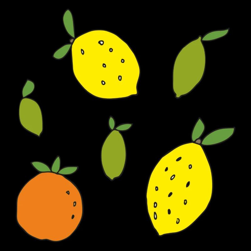 lemons, oranges, limes