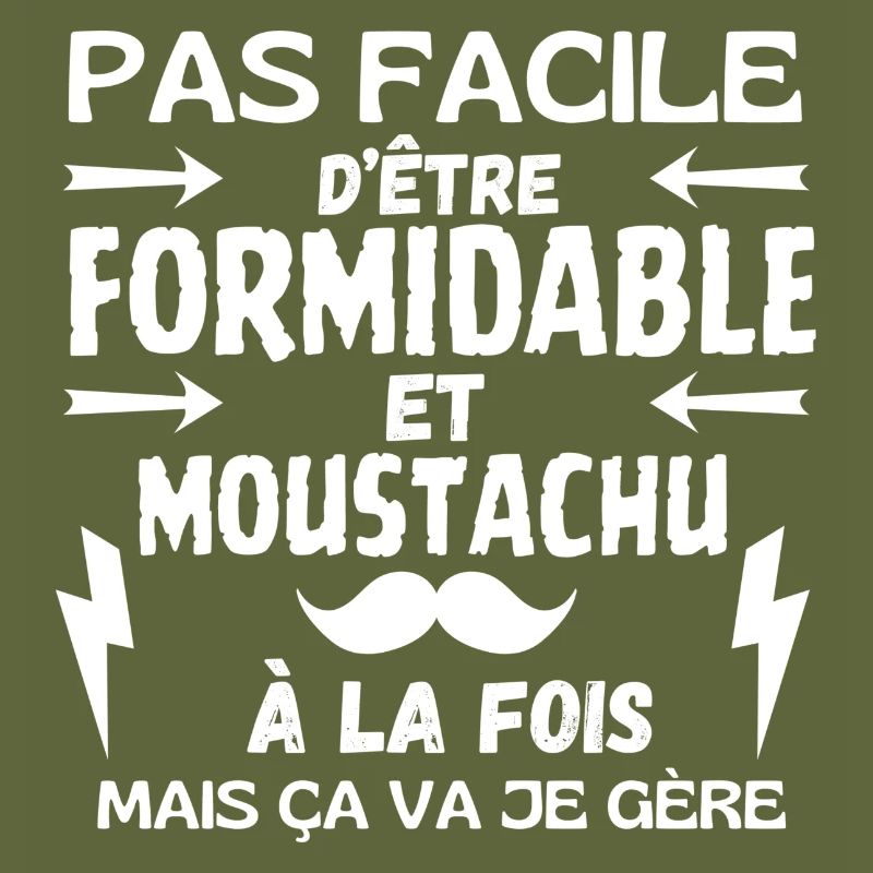 FORMIDABLE MUSTACHIOED