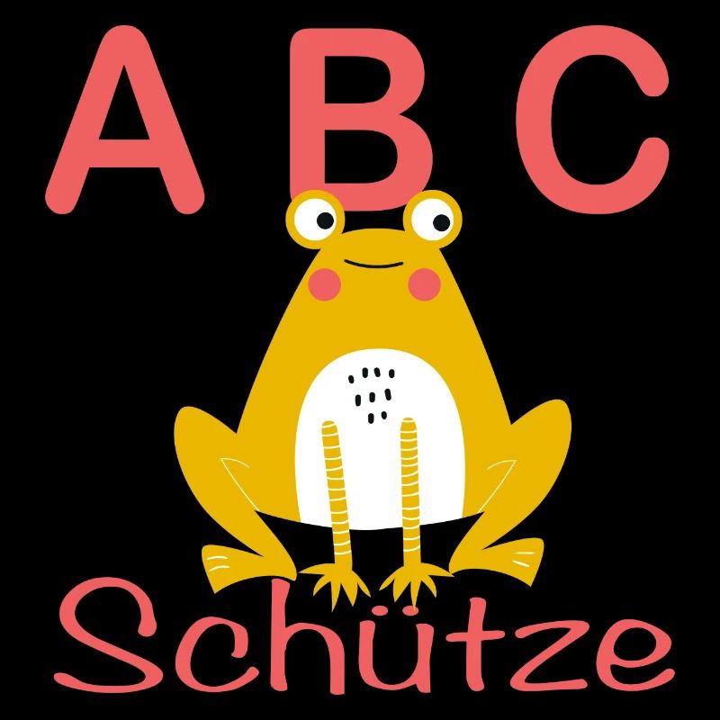 ABC-Schütze mit Frosch