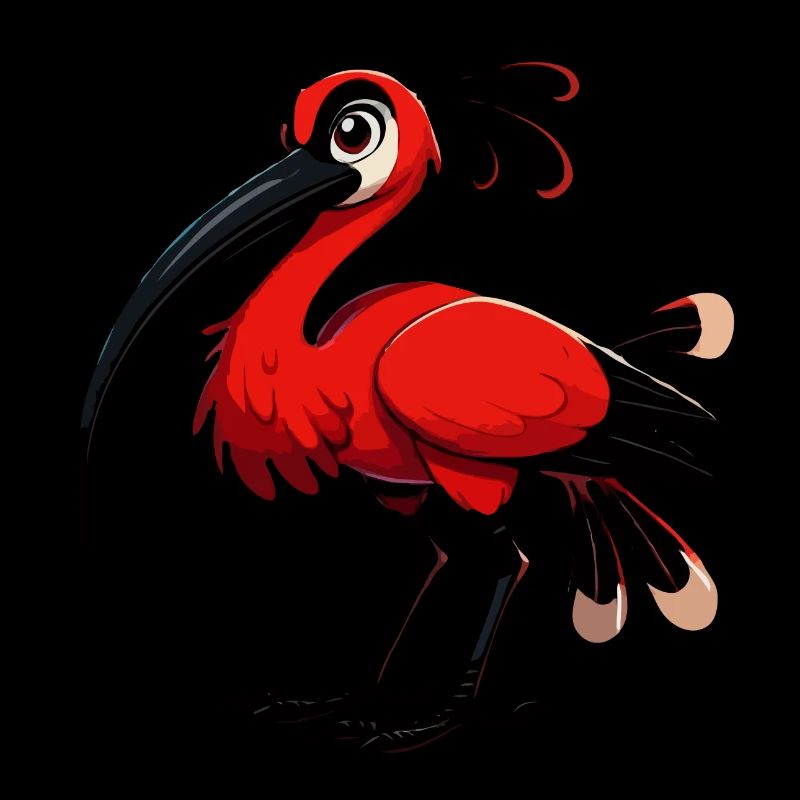 Scarlet ibis