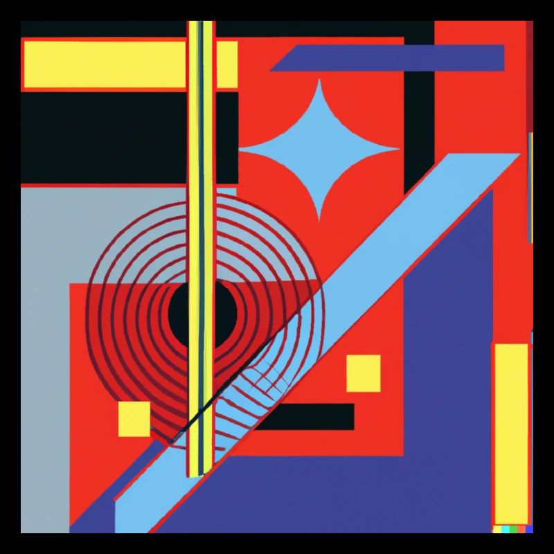 Abstraktes Geometrie-Design