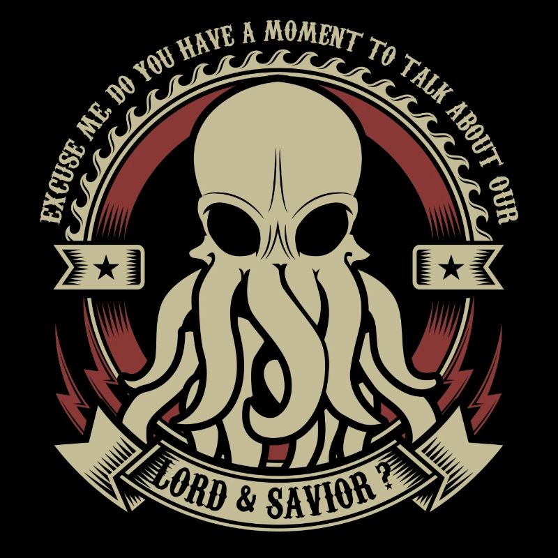Cthulhu Motif Funny Halloween
