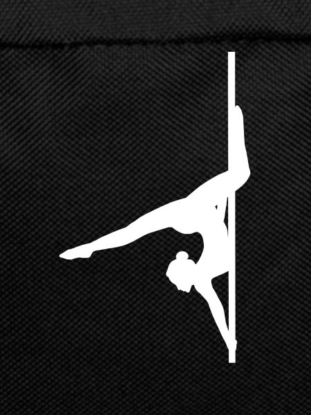 Pole dance figure shape butterfly