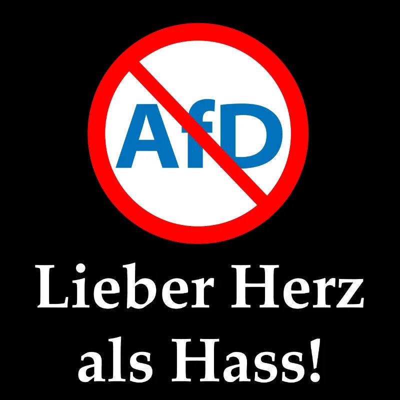 Gegen AfD! Herz statt Hass