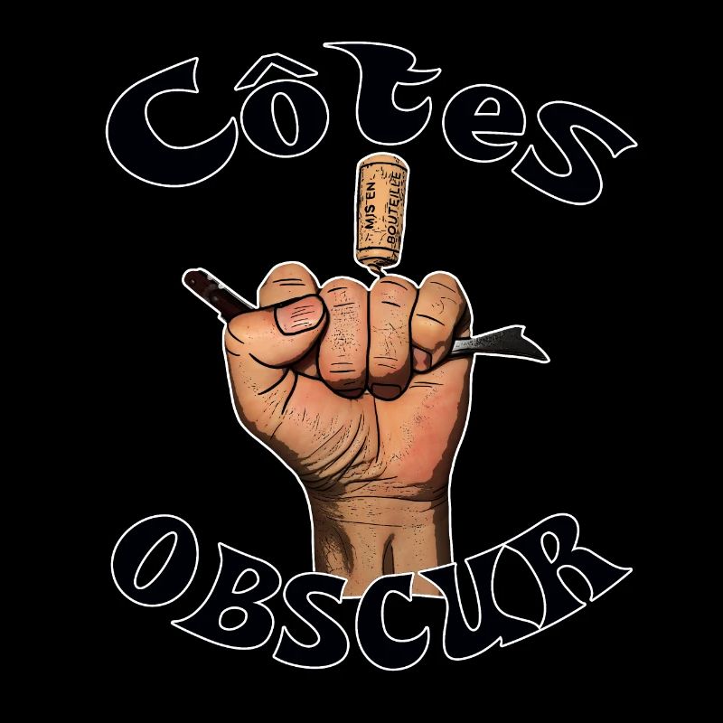 Côtes obscur du vigneron et de ses vignes