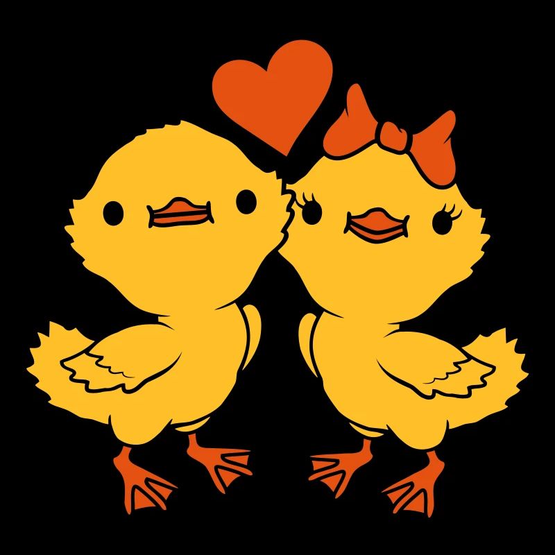Heart 2 Chicks Pair