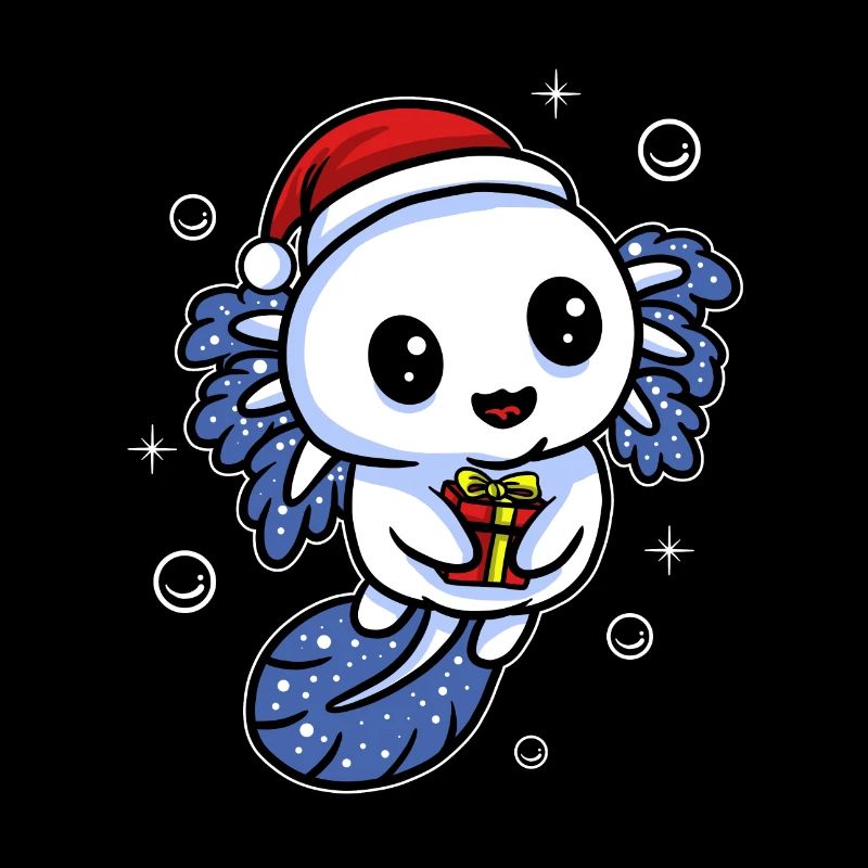 AXOLOTL CHRISTMAS DESIGN