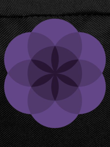 violette Lebensblume