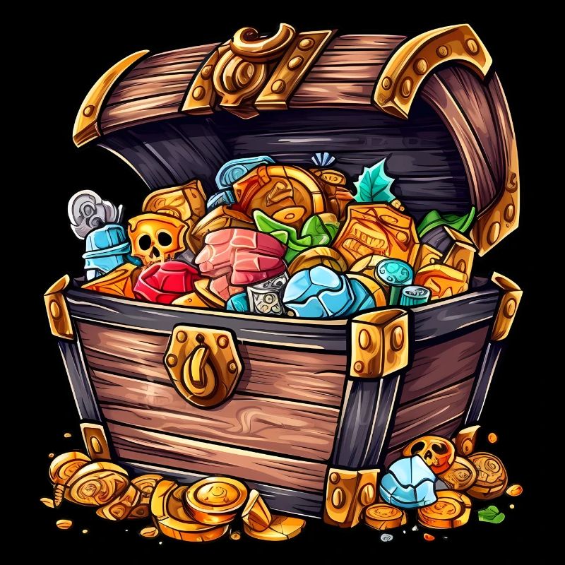 A treasure chest