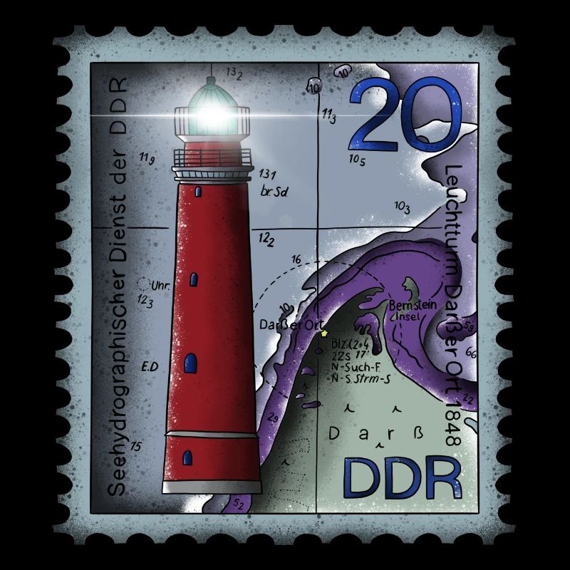 Lighthouse Stamp