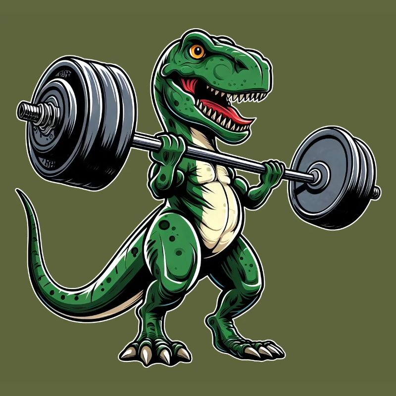 T-Rex Workout Dumbbell Bench Press Cool
