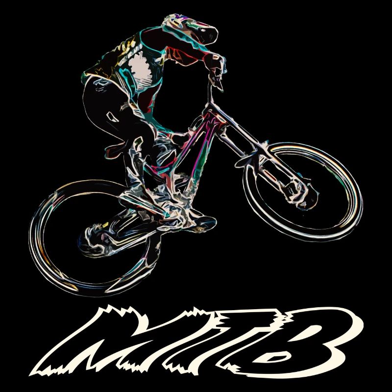 Downhill mountain biking