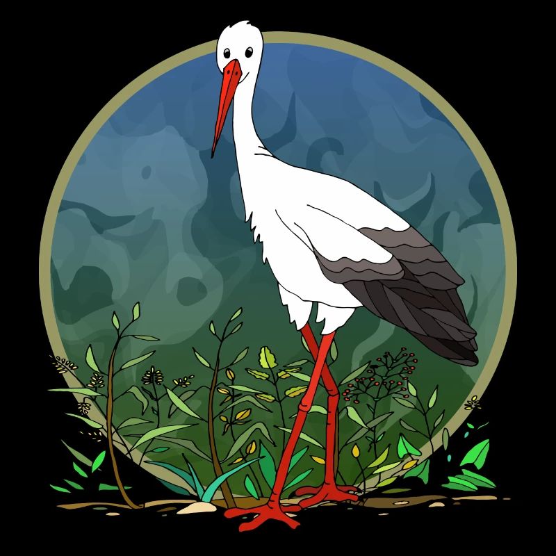 Stork bird