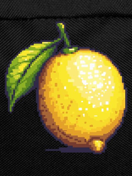 Zitrone Pixel Symbol