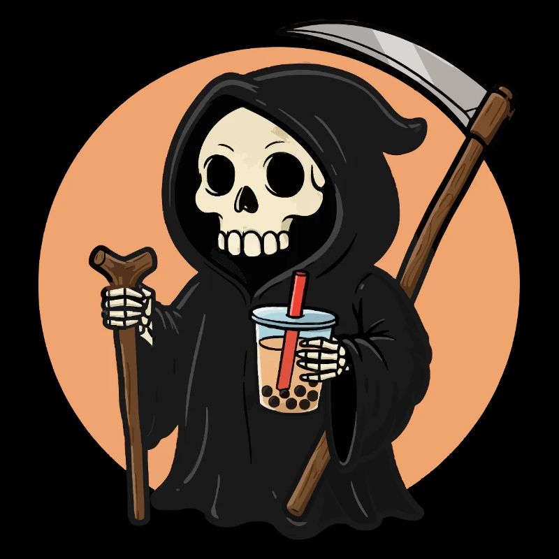 Grim Reaper with Boba