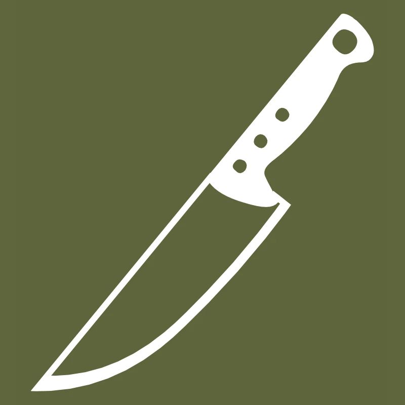 Long sharp knife