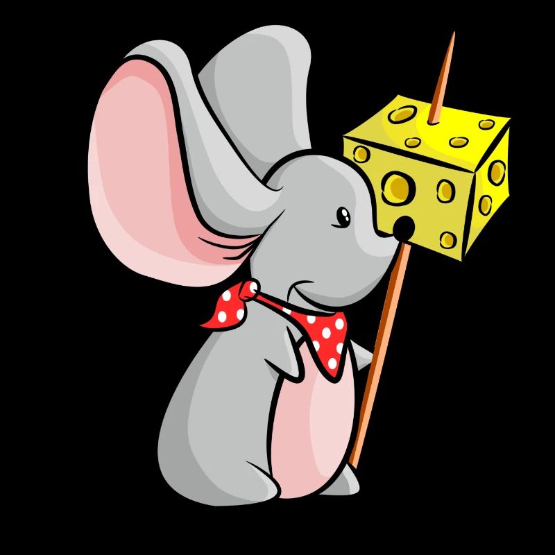 Maus mit Käse