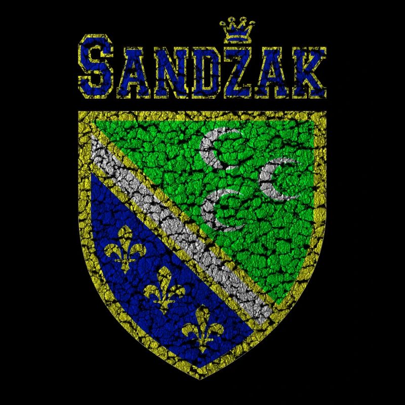 Drapeau Sandzak sandzaklija jebote