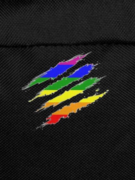 Claw Marks Rainbow flag