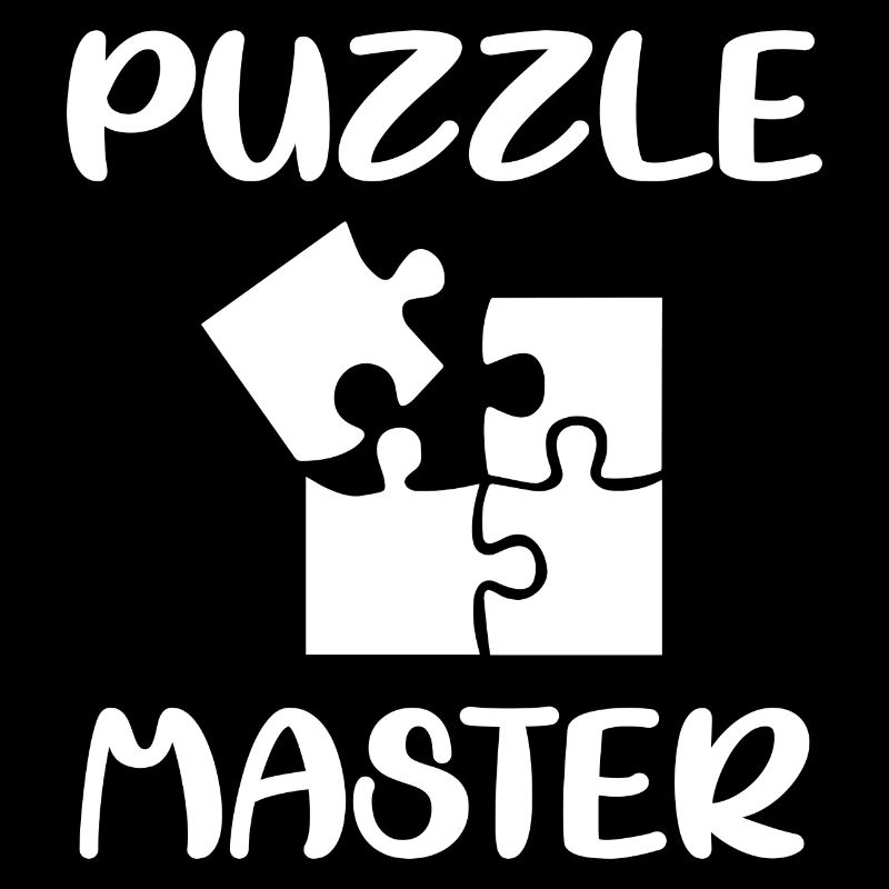 Puzzle Master Saying Gift Autism Puzzle