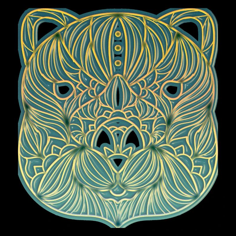 Squirrel Mandala
