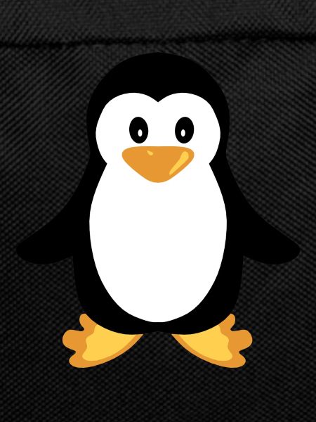 penguin drawing drole