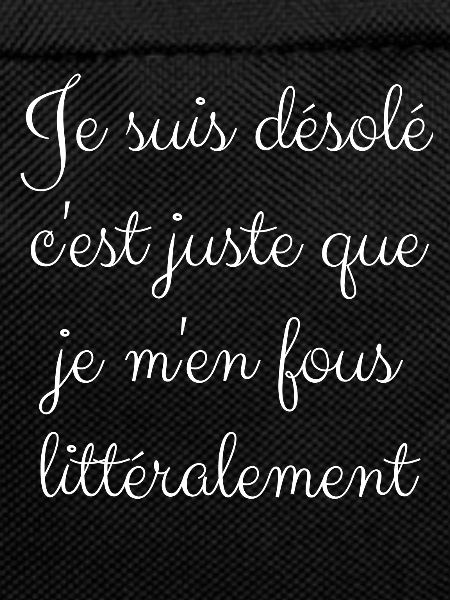 je m'en fous