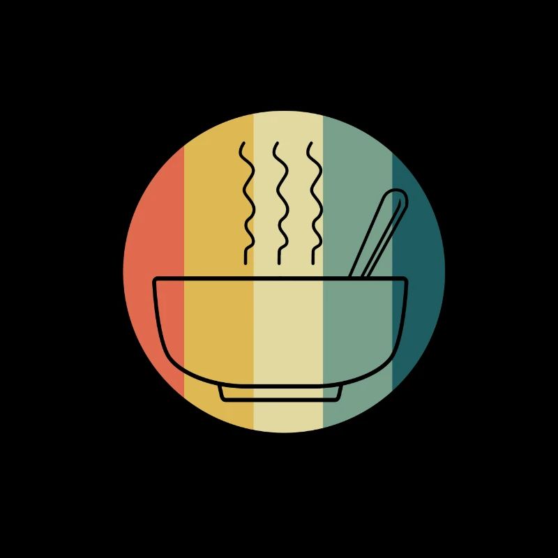 Leben mit Misosuppe Japanischer Küchenchef Ramen