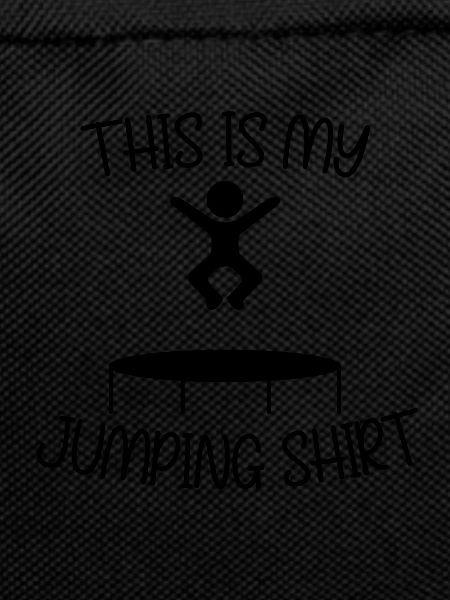 Ironic Saying Jumping Trampoline Trampolinist