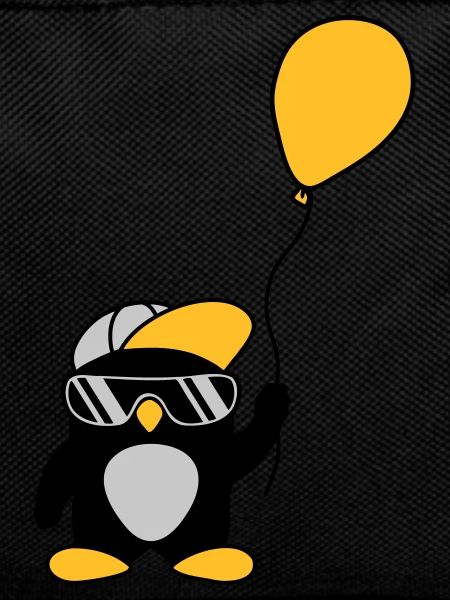 Balloon cool penguin cap